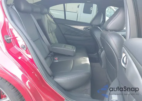 2018 Infiniti Q50 3.0T Red Sport 400 z USA, uszkodzony, nr VIN JN1FV7AR8JM481713